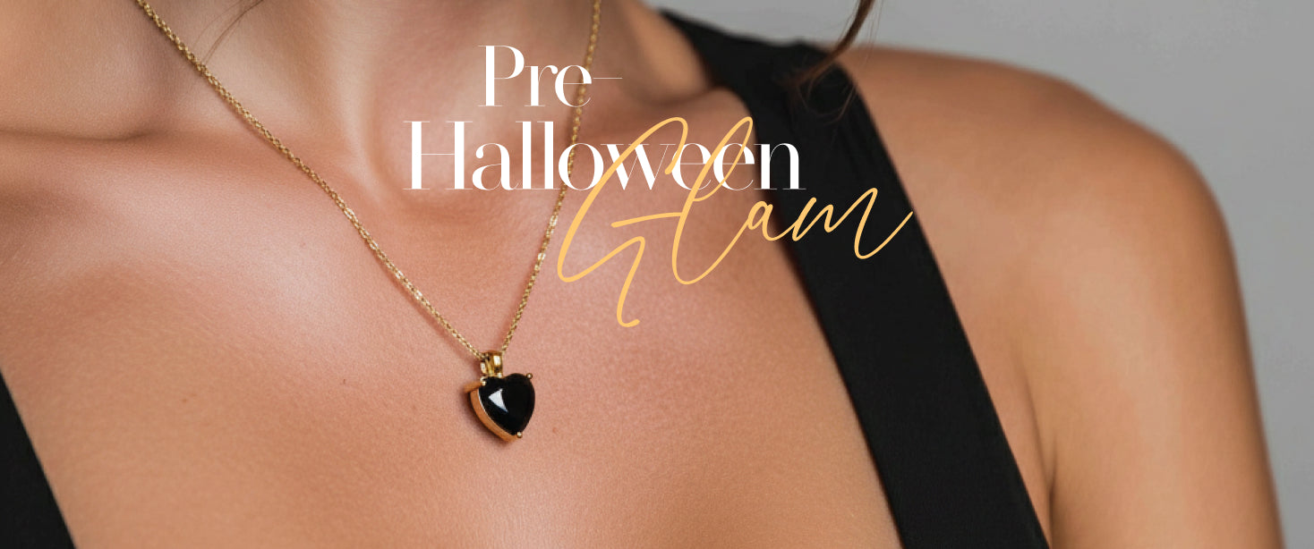 Black & Gold Night Out: Pre-Halloween Glam